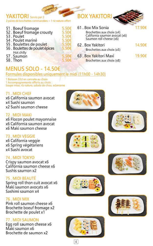 Crispy sushi & wok Rozay en Brie - Menu Image 3